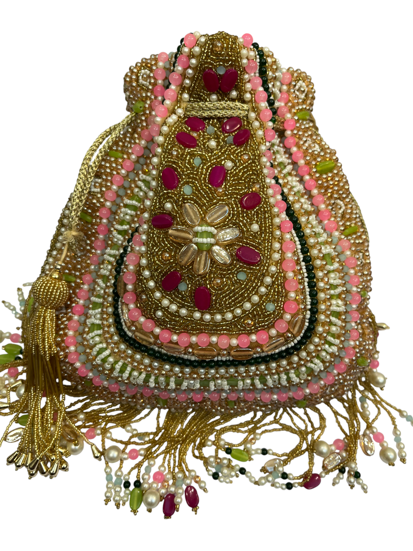 Multi Color Bead Potli - SHILVIKA