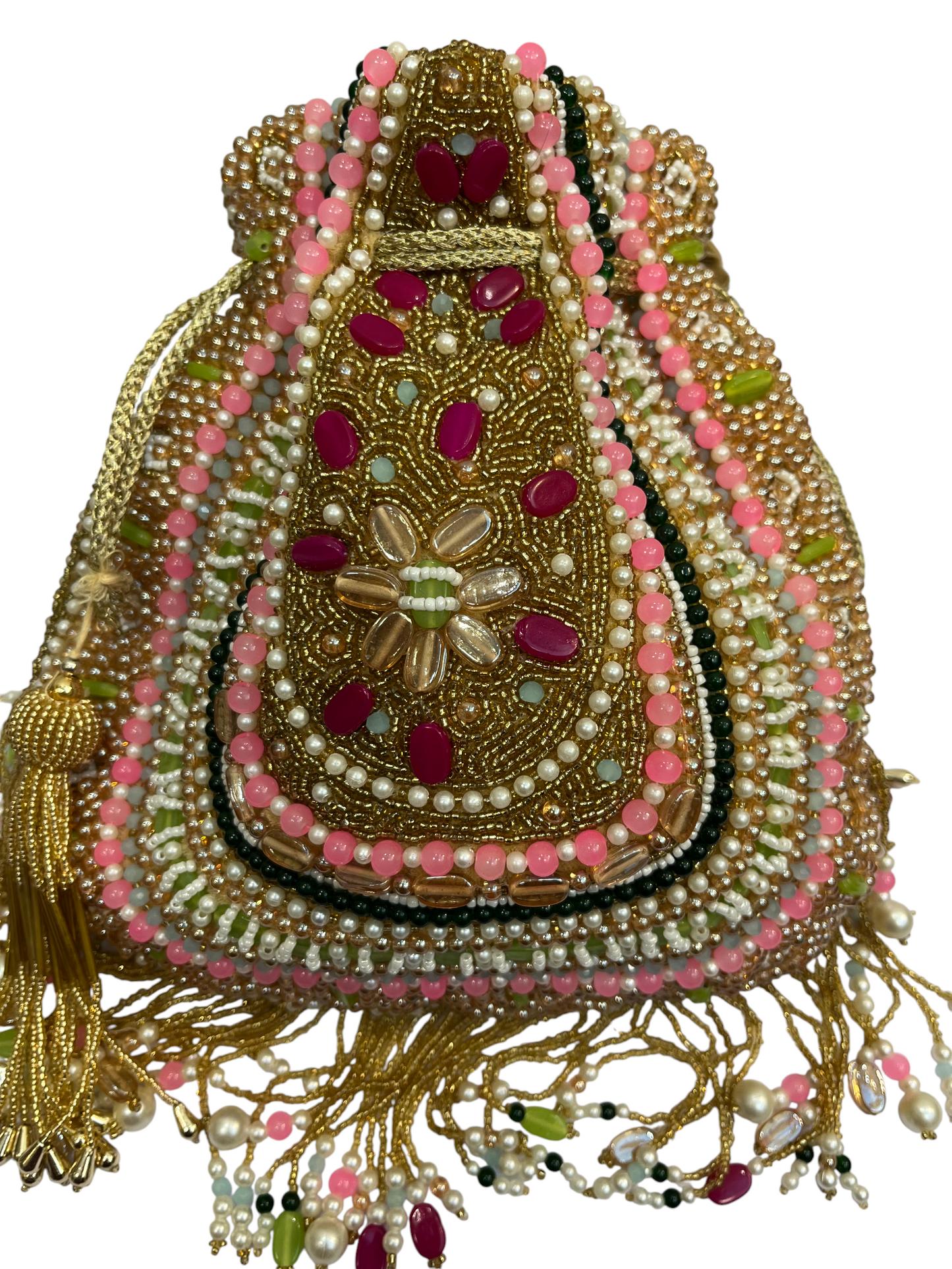 Multi Color Bead Potli - SHILVIKA